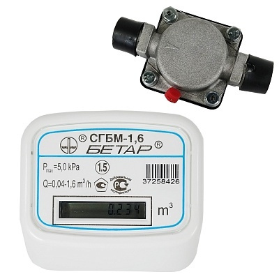 Счетчик газа СГБМ-1,6 (БЕТАР)