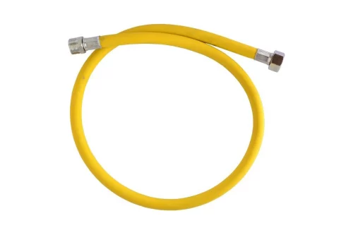 Подводка ПВХ для газа ELKA 1/2" × 1,0 м, гайка-штуцер