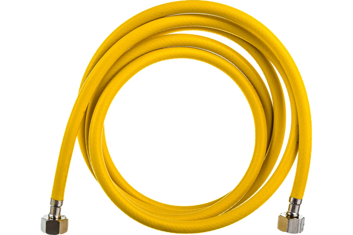 Подводка ПВХ для газа ELKA 1/2" × 10 м, гайка-гайка
