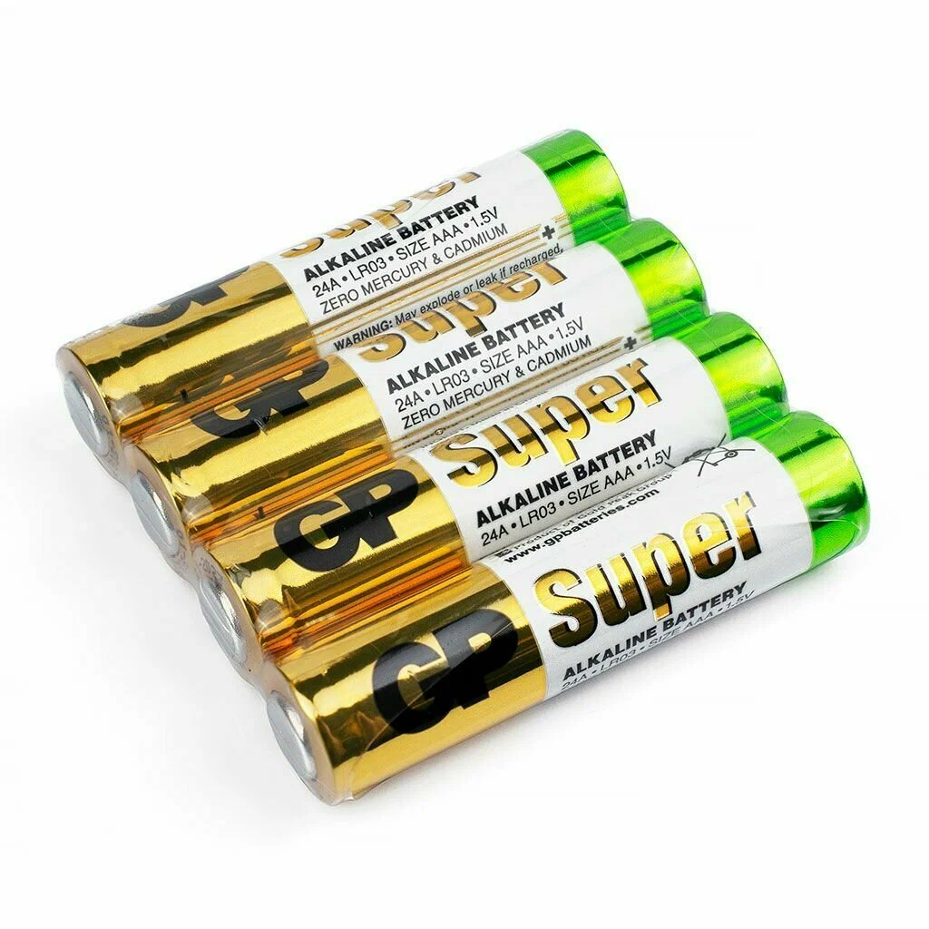 Батарейка AAA GP Super Alkaline (LR03), 1 шт.