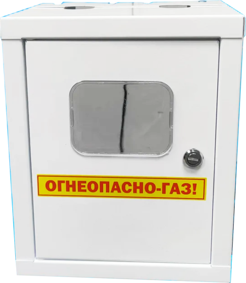 Шкаф для газового счетчика G4 белый